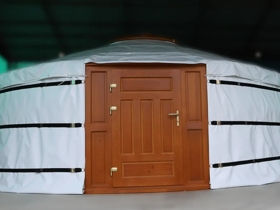 A 22ft yurt with 2 side windows (Yurt #23352)