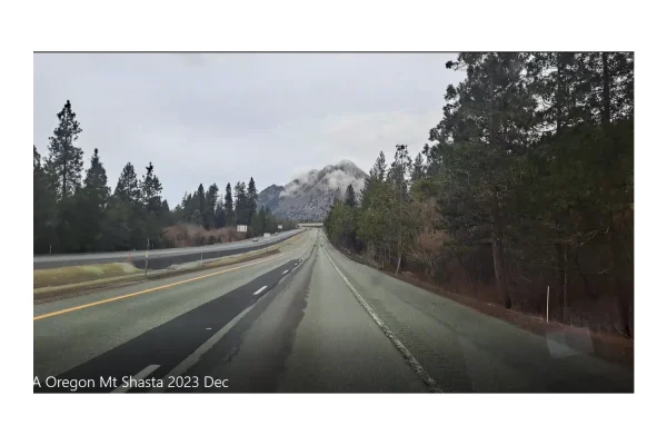 DashCam 23 – USA Oregon Mt Shasta 2023 Dec DashCam 23 - USA Oregon Mt Shasta 2023 Dec