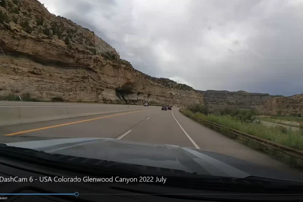 DashCam 6 – USA Colorado Glenwood Canyon 2022 July DashCam 6 - USA Colorado Glenwood Canyon 2022 July